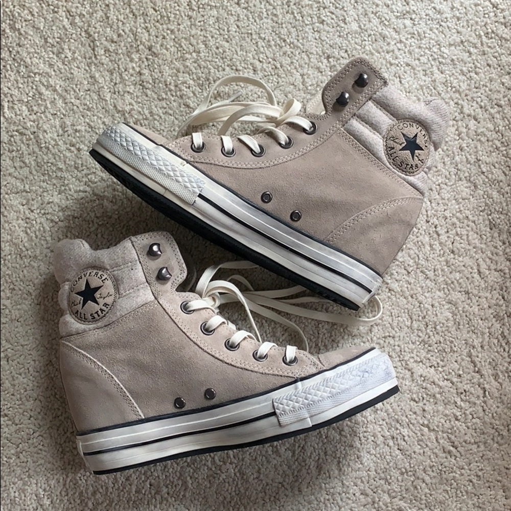 Converse Platform Beige Sneakers
